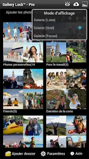 Gallery Lock Pro (français) - screenshot thumbnail