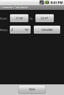 Aviation Crewrest Calculator(圖1)-速報App