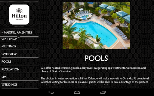 【免費旅遊App】Hilton Orlando Hotel-APP點子