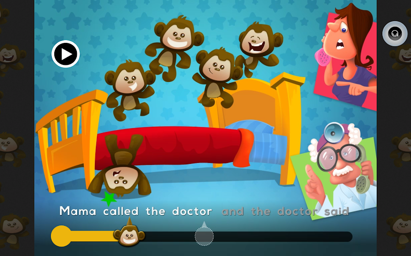 Monkeys Jumping On Bed Reader Screen 2