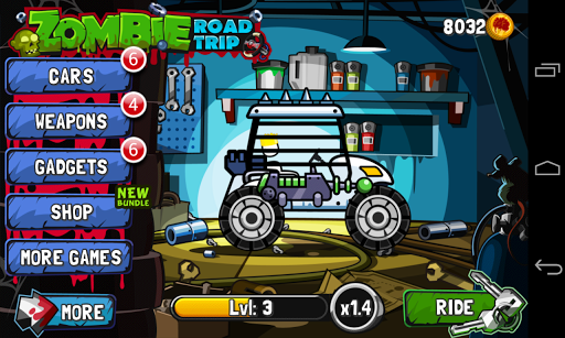 Zombie Road Trip (Mod Money)