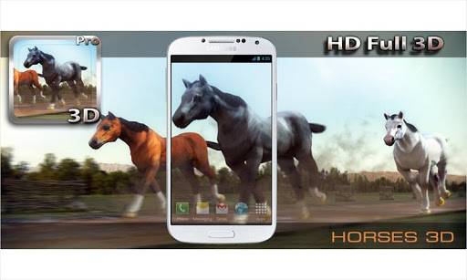 【免費個人化App】Horses 3D Live Wallpaper-APP點子