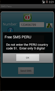 Free Free SMS Peru APK for Android