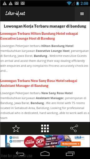 免費下載新聞APP|Lowongan Kerja Indonesia Pro app開箱文|APP開箱王