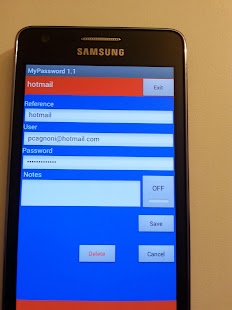 Le mie Password Screenshots 2