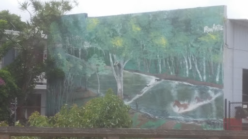 Ron Artis North Wahiawa Bridge Mural