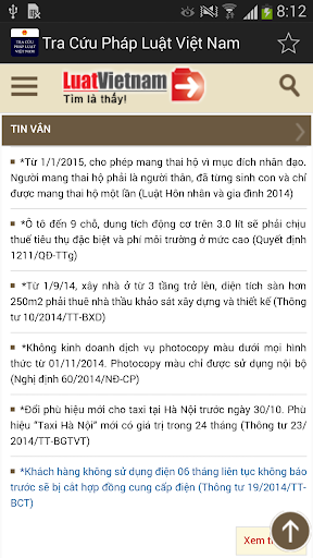 Tra Cuu Phap Luat Viet Nam