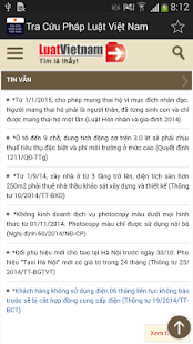 Tra Cuu Phap Luat Viet Nam Screenshots 0