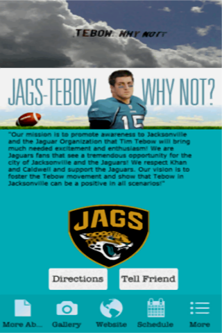 【免費運動App】Jags-Tebow-APP點子