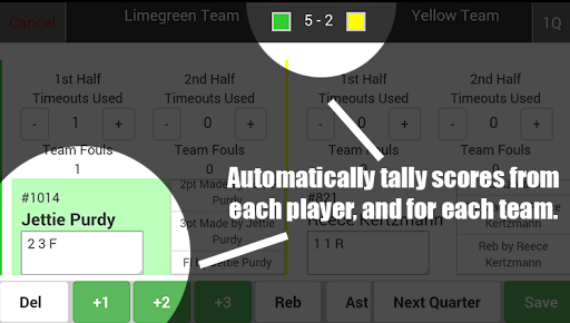 Scorebook - Basketball Leagues