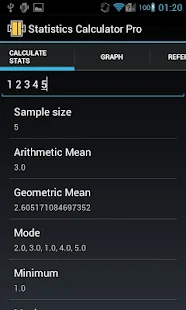 Statistics Calculator Pro(圖1)-速報App