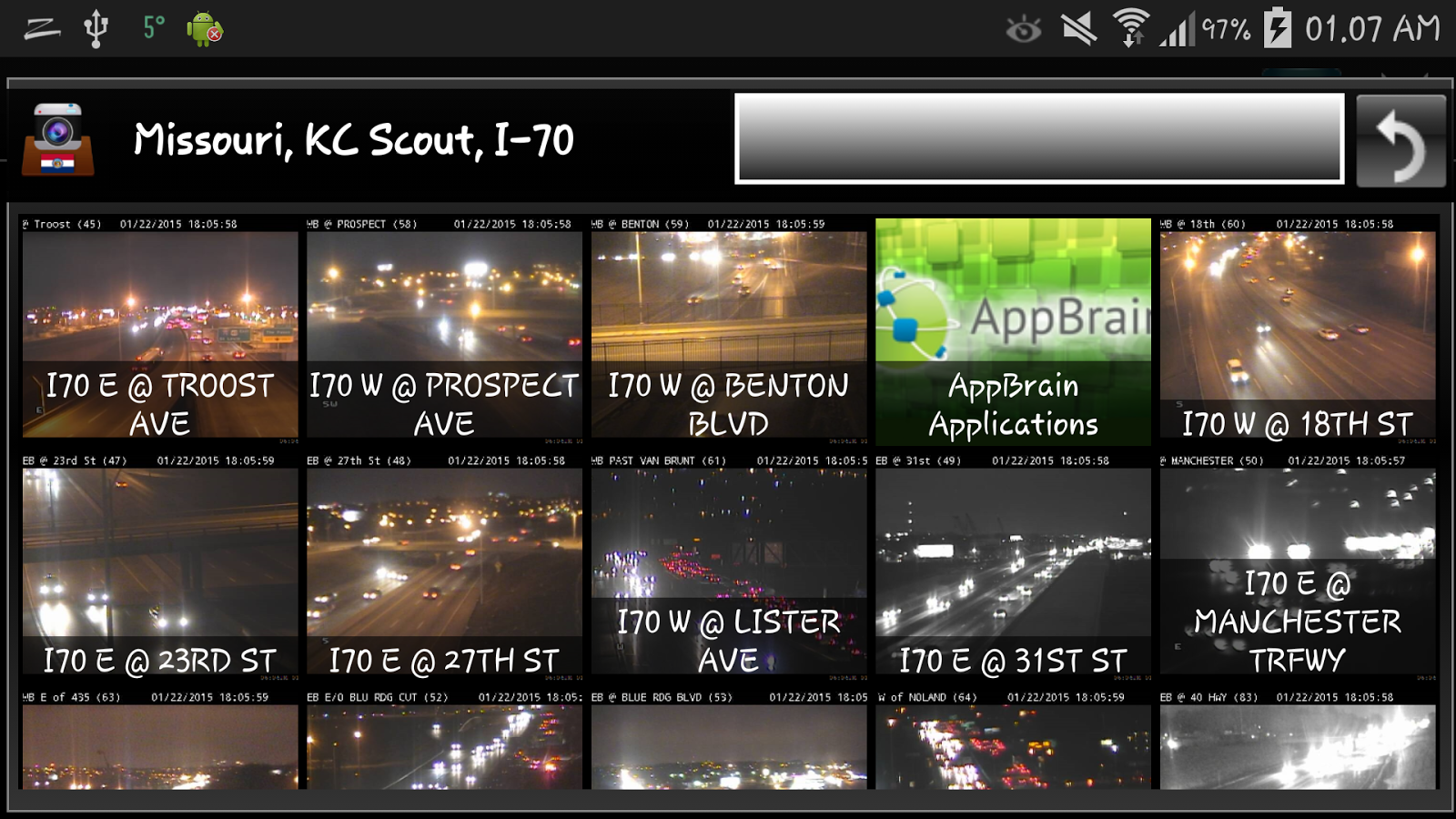 Cameras Missouri - Traffic - Android Apps on Google Play