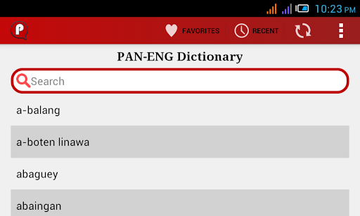 【免費書籍App】Pangasinan-English Dictionary-APP點子