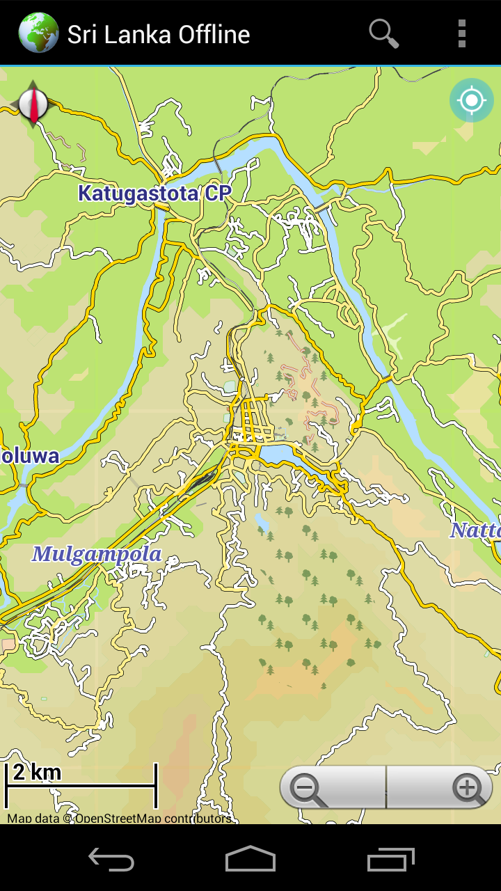 Offline Map Sri Lanka Screen 2