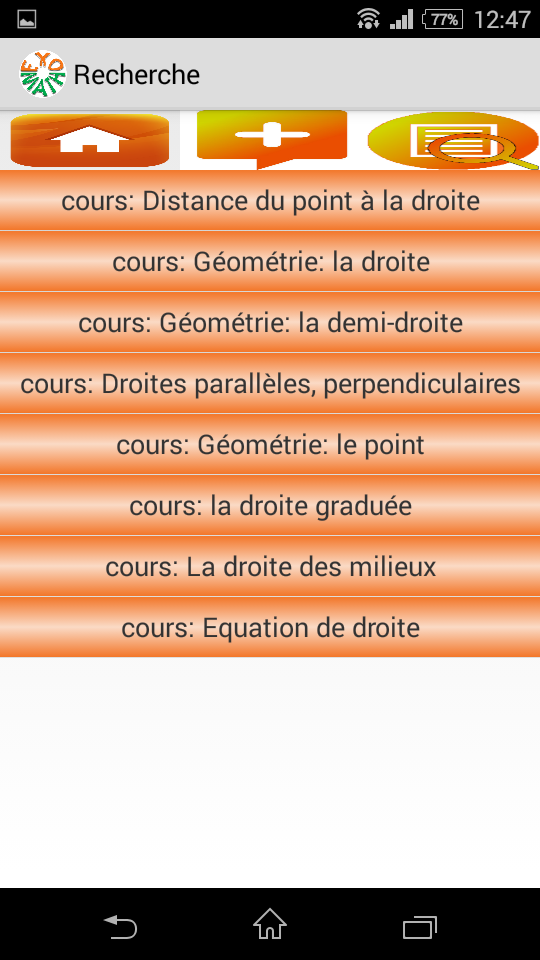 Exomath cours, exercices maths Screen 2