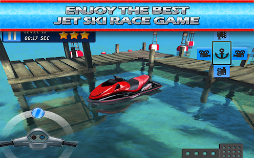 Jet Ski 3D Boat Parking Race Screenshots 7