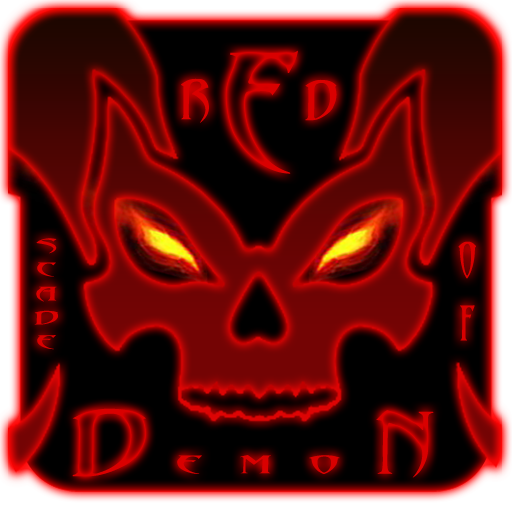 Shade of Red Demon GO Theme LOGO-APP點子