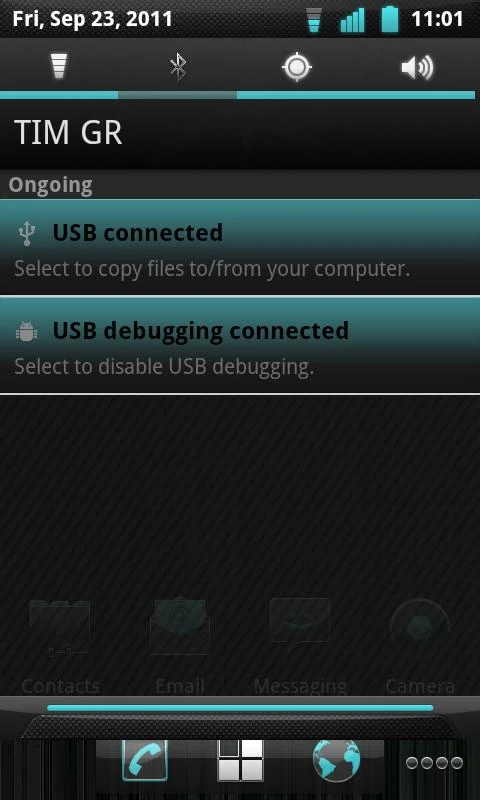 Crystal Theme for CM7 - screenshot