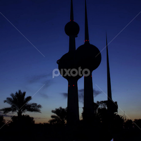 Kuwait Tower by Rommel Tan - Buildings & Architecture Public & Historical