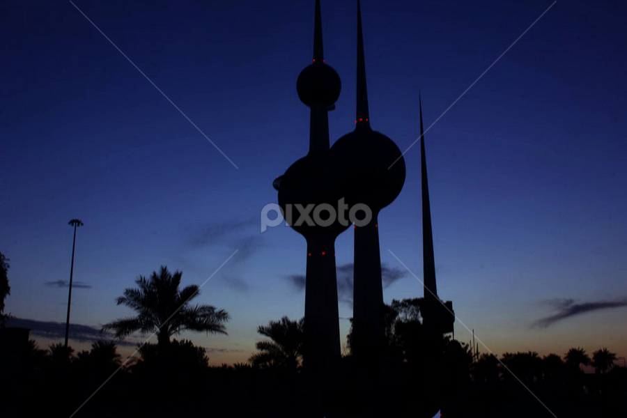 Kuwait Tower by Rommel Tan - Buildings & Architecture Public & Historical