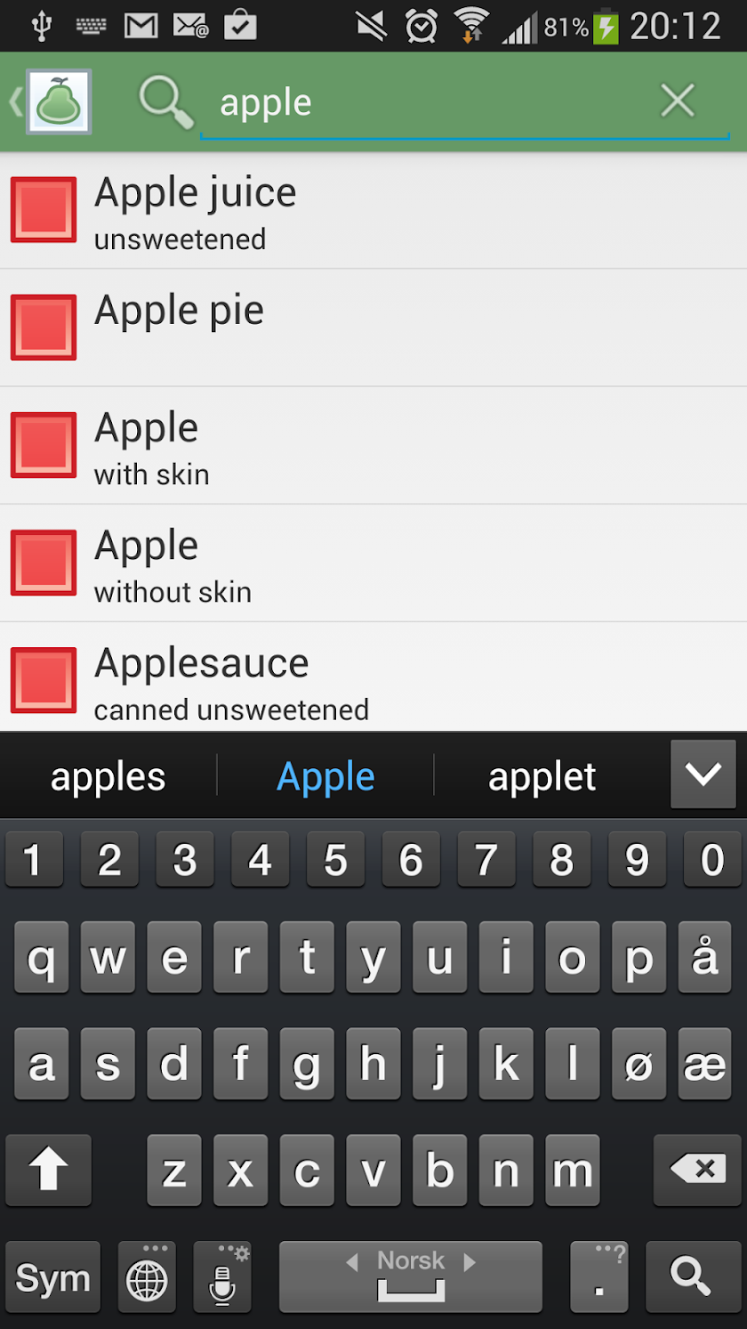 Fructose Screen 3