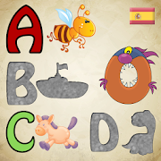 Spanish Alphabet Puzzles Kids!