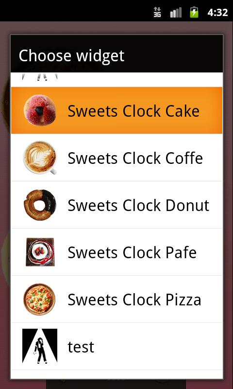 Sweet Clock Screen 3