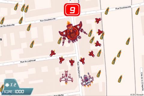 GPS Invaders Screen 3