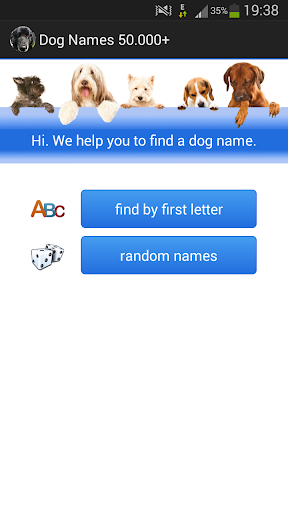 Dog Names 50.000+