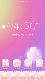 Pinkgirl GO Launcher Theme Free Apk 1.0