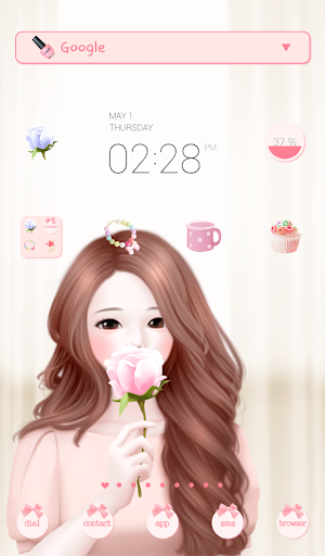 lovely perfume dodol theme