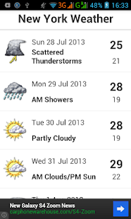 Free New York Weather APK