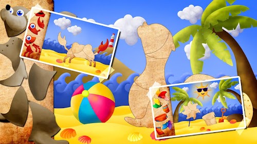 Android application Animated HD Puzzle for Kids screenshort
