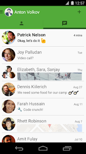 Hangouts - screenshot thumbnail