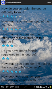 Student Recommender Screenshots 8