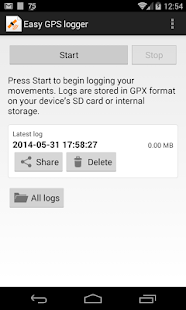 Easy GPS logger(圖1)-速報App
