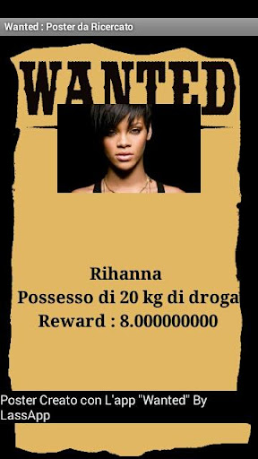 【免費娛樂App】Wanted Poster Ricercato - Fake-APP點子