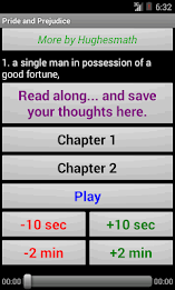 Pride and Prejudice audio/text poster 3