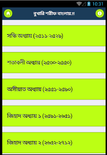 বুখারী শরীফ বাংলায় – ৫ম খণ্ড