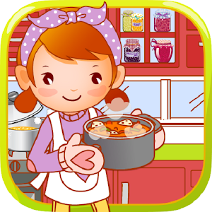 Kids Kitchen Free Cooking Game logo