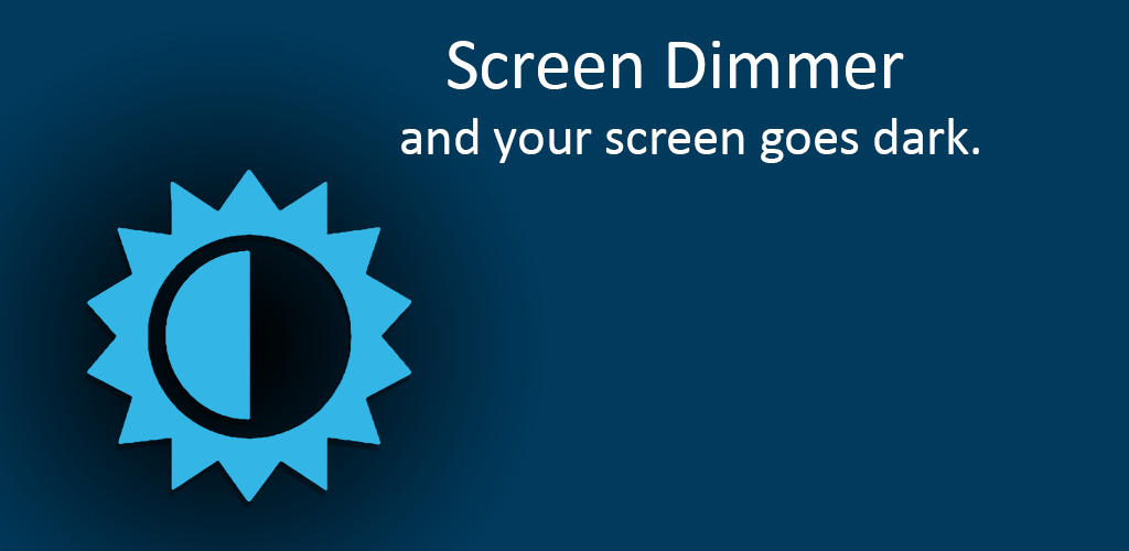 Screen dimmer