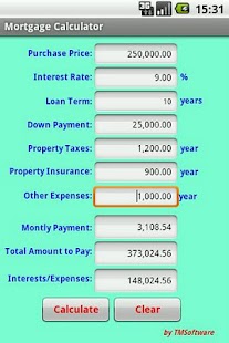 Free Mortgage Calculator APK for Android