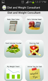 Diet and Weight Advisor Screenshots 1