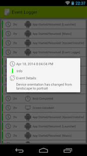 Event Logger Screenshot