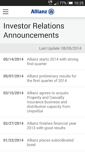 【免費財經App】Allianz Investor Relations-APP點子