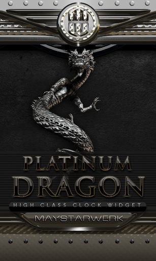 免費下載個人化APP|Dragon Clock Widget platinum app開箱文|APP開箱王