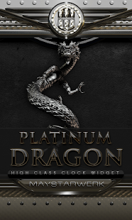 Download Dragon Clock Widget platinum APK