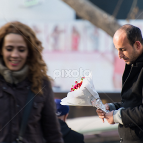 Independent woman by Radu Kemal - City,  Street & Park Street Scenes