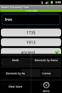 Periodic Table Big Quiz Screenshots 6