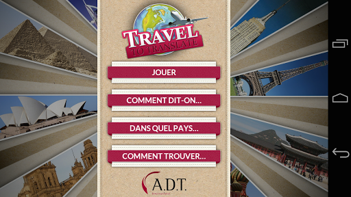 Travel to Translate - ADT